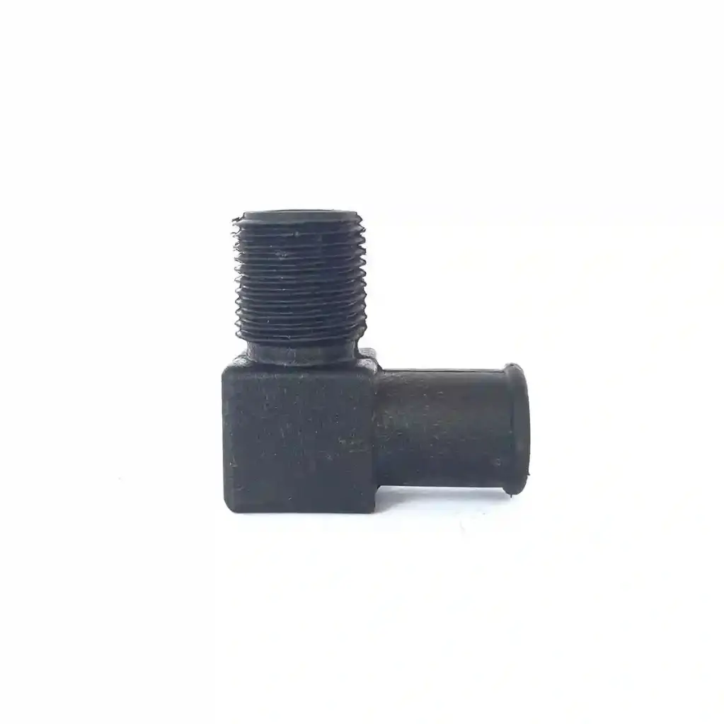 Codo nylon, 5/8 Mang. X 3/8 NPT (*)