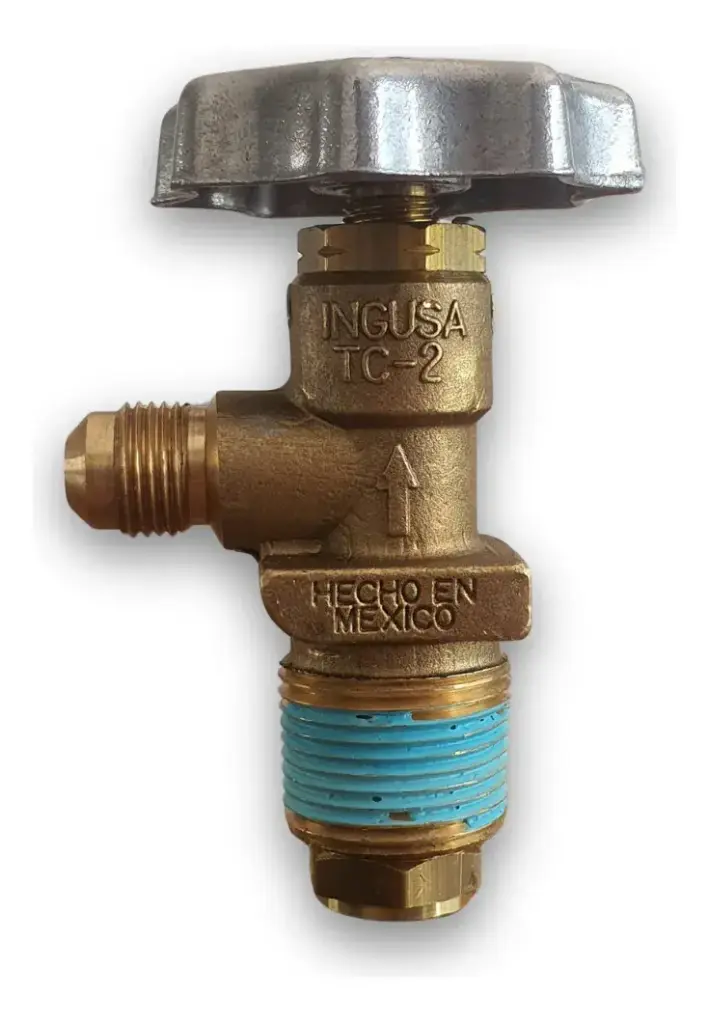 Válvula Servicio 3/4", salida Flare, Autogas Ingusa-TC2