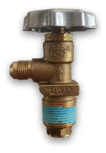 [5200-3152] Válvula Servicio 3/4", salida Flare, Autogas Ingusa-TC2